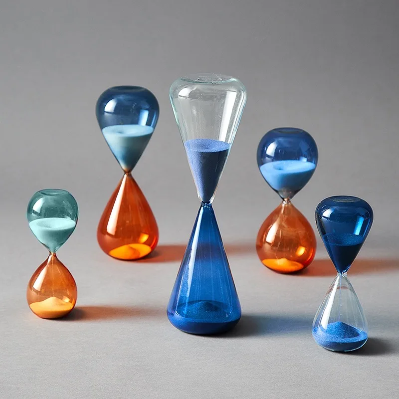 

Nordic Time Glass Hourglass Children Arrange 30/60 Minutes Creative Office Desktop Personalized Decor Bar Decorati